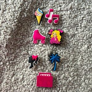 🐊✨💕7 Barbie Crocs Jibbitz 💕✨🐊